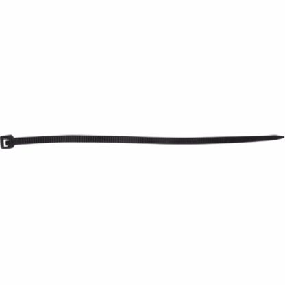 Cable Ties, 24" Long, 175 lbs. Tensile Strength, Black