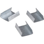 Steel Seals, Open, Fits Strap Width: 3/4"