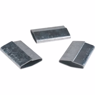 Steel Seals, Closed, Fits Strap Width: 1-1/4"