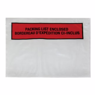 Packing List Envelope, 7" L x 5-1/2" W, Backloading Style