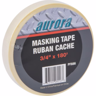 General Purpose Masking Tape, 18 mm (3/4") W x 55 m (180') L, Beige