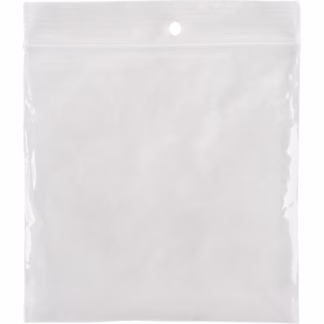 Poly Bags, Reclosable, 4" x 4", 2 mils