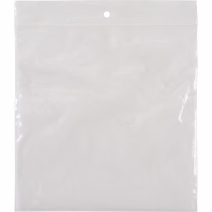Poly Bags, Reclosable, 6" x 6", 2 mils