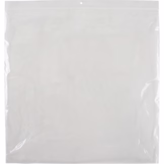Poly Bags, Reclosable, 12" x 12", 2 mils