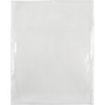 Poly Bags, Reclosable, 15" x 12", 2 mils