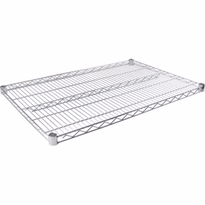Wire Shelf for Heavy-Duty Chromate Wire Shelving, 48" W x 18" D, 800 lbs. Capacity