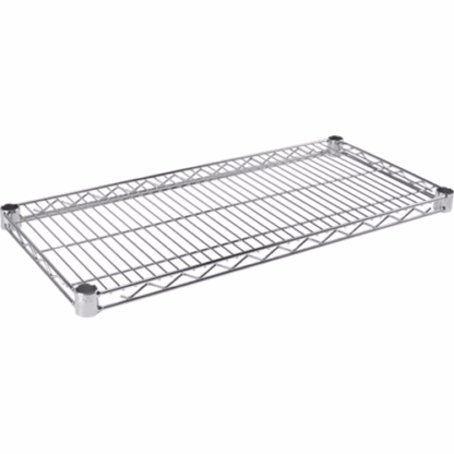 Wire Shelf for Heavy-Duty Chromate Wire Shelving, 36" W x 14" D, 800 lbs. Capacity