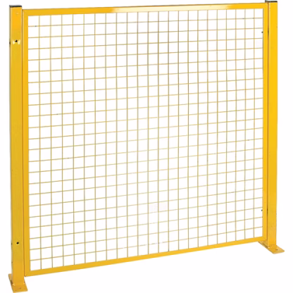 Mesh Style Perimeter Guard, 4' H x 4' W, Yellow