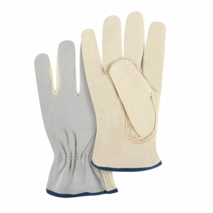 Split Back Driver's Gloves, X-Large, Grain Cowhide Palm