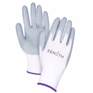 Lightweight Breathable Coated Gloves, 6/X-Small, Foam Nitrile Coating, 13 Gauge, Polyester Shell