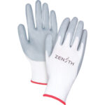 Lightweight Breathable Coated Gloves, 7/Small, Foam Nitrile Coating, 13 Gauge, Polyester Shell