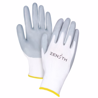 Lightweight Breathable Coated Gloves, 11/2X-Large, Foam Nitrile Coating, 13 Gauge, Polyester Shell