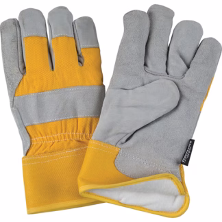 Superior Cold Weather-Lined Fitters Gloves, Split Cowhide Palm, Thinsulate™ Inner Lining
