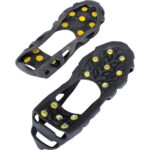 Heavy-Duty Anti-Slip Ice Cleats, Steel, Stud Traction,