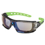 Z2500 Series Safety Glasses with Foam Gasket, Indoor/Outdoor Mirror Lens, Anti-Scratch, ANSI Z87+/CSA Z94.3