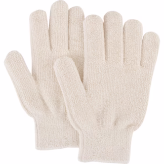 Heat-Resistant Gloves, Terry Cloth, Large, Protects Up To 212° F (100° C)