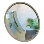 Convex Mirror with Bracket, Indoor/Outdoor, 18" Diameter