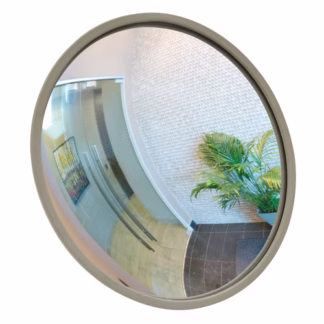 Convex Mirror with Bracket, Indoor/Outdoor, 18" Diameter