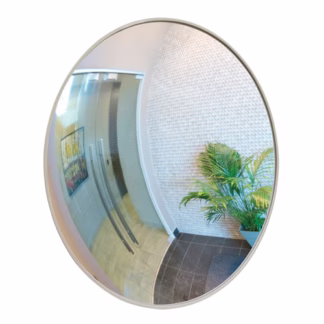 Convex Mirror with Bracket, Indoor/Outdoor, 36" Diameter