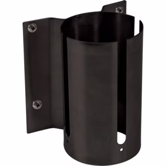 Wall Mounts for Build-Your-Own Crowd Control Barriers, Steel, Screw Mount