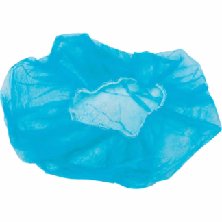 Bouffant Caps, Polypropylene, 24", Blue