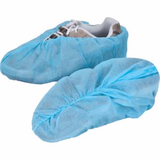 Shoe Covers, Large, Polypropylene, Blue