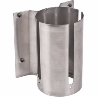 Wall Mounts for Build-Your-Own Crowd Control Barriers, Steel, Screw Mount