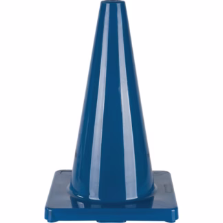 Coloured Traffic Cone, 18", Blue