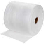 Meltblown Sorbent Rolls, Mediumweight, 150' L x 15" W, 20 gal. Absorbancy