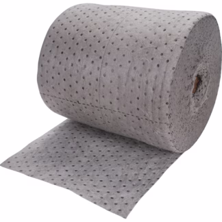 Bonded Sorbent Rolls, Mediumweight, 150' L x 15" W, 20 gal. Absorbancy