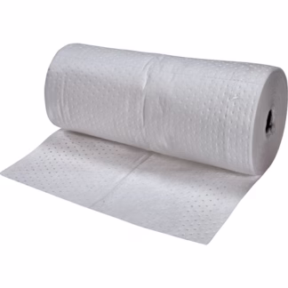 Fine Fibre Sorbent Pads, Mediumweight, 150' L x 30" W, 40 gal. Absorbancy
