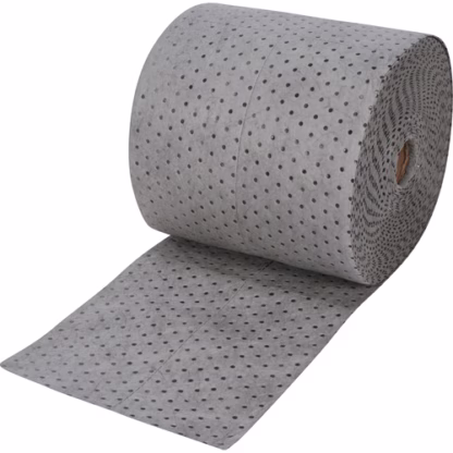 Fine Fibre Sorbent Pads, Heavyweight, 150' L x 15" W, 25 gal. Absorbancy