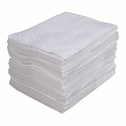 Laminated (SMS) Sorbent Pads, Oil Only, 15" x 17", 30 gal. Absorbancy