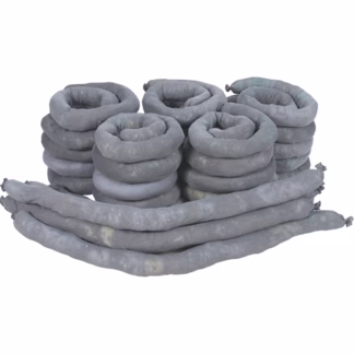 Sorbents Socks, Universal, 50 gal. Absorbancy, 3" W x 4' L, Pack of 30