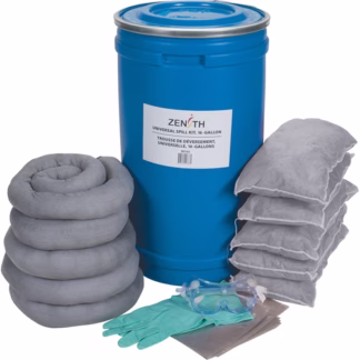 Spill Kit, Universal, Pail, 16 US gal. Absorbancy