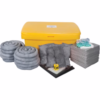 Large-Capacity Spill Kit, Universal, Bin, 97 US gal. Absorbancy
