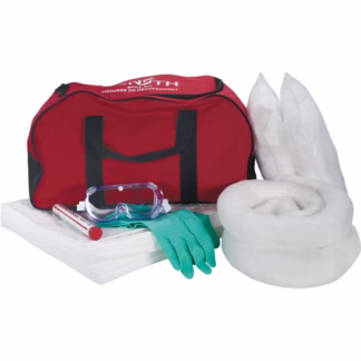 Vehicle Spill Kit, Oil Only, Bag, 10 US gal. Absorbancy