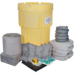 Large-Capacity Spill Kit, Universal, Drum, 95 US gal. Absorbancy
