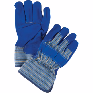 Premium Quality Fitters Gloves with Kevlar Stitching, Large, Split Cowhide Palm, Cotton Inner Lining