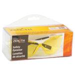 Z1500 Series Safety Glasses, Amber Lens, Anti-Scratch, CSA Z94.3