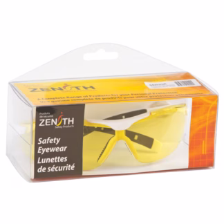 Z1500 Series Safety Glasses, Amber Lens, Anti-Scratch, CSA Z94.3