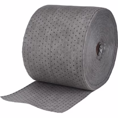High Traffic Sorbents, Heavyweight, 150' L x 15" W, 30 gal. Absorbancy