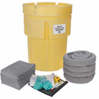 Economy Spill Kit, Universal, Drum, 95 US gal. Absorbancy