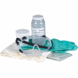 Mercury Spill Kit, Hazmat, Box, 40 ml Absorbancy
