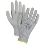 Seamless Stretch Cut-Resistant Gloves, Size 2X-Large/11, 13 Gauge, Foam Nitrile Coated, HPPE Shell, ANSI/ISEA 105 Level 2/EN 388 Level 3