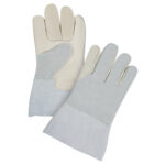Split-Back Premium Work Gloves, X-Large, Grain Cowhide Palm