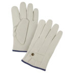 Premium Ropers Gloves, X-Large, Grain Cowhide Palm