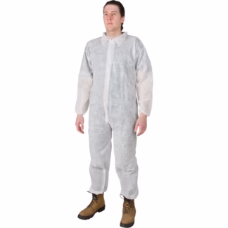 Coveralls, White, Polypropylene