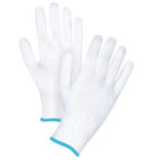Seamless String Knit Gloves, Polyester, 10 Gauge, X-Large