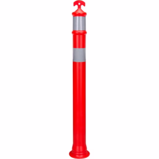 Hi-Visibility T-Top Delineator Post, 42" H, Orange